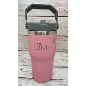 Stainless Powder Coated Tumbler with handle