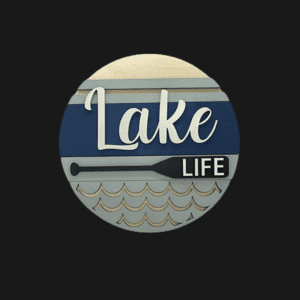 Lake life with paddle
